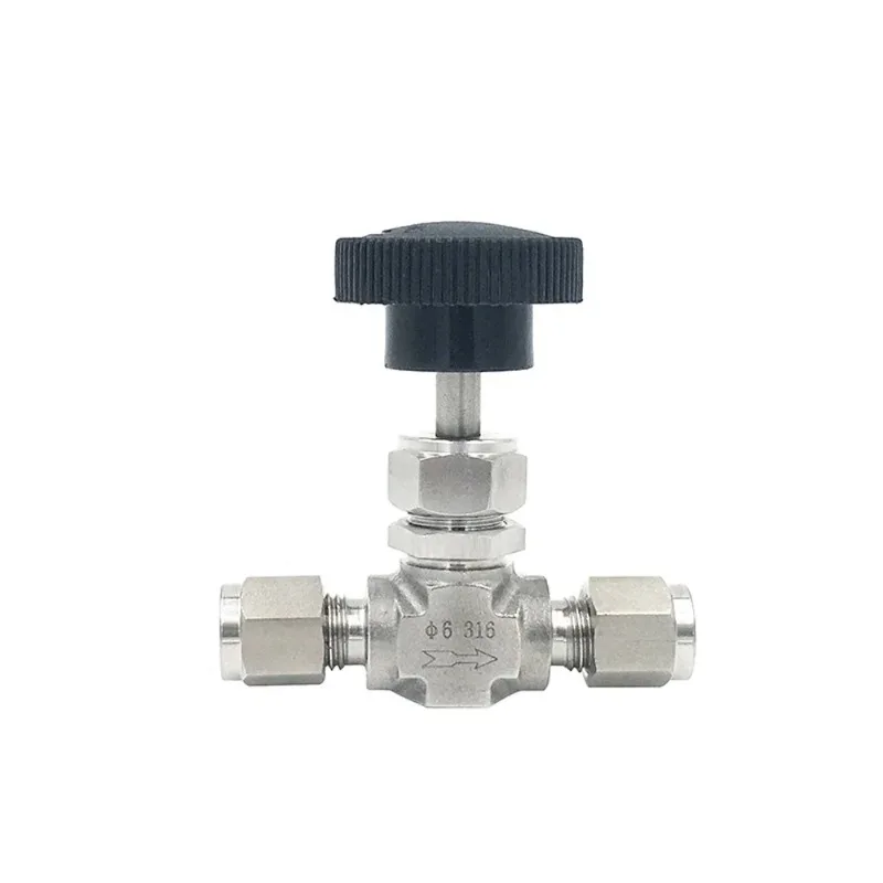 Compression Needle Valve Crane Forged 3000 PSI Fit 3/6/8/12mm 1/8
