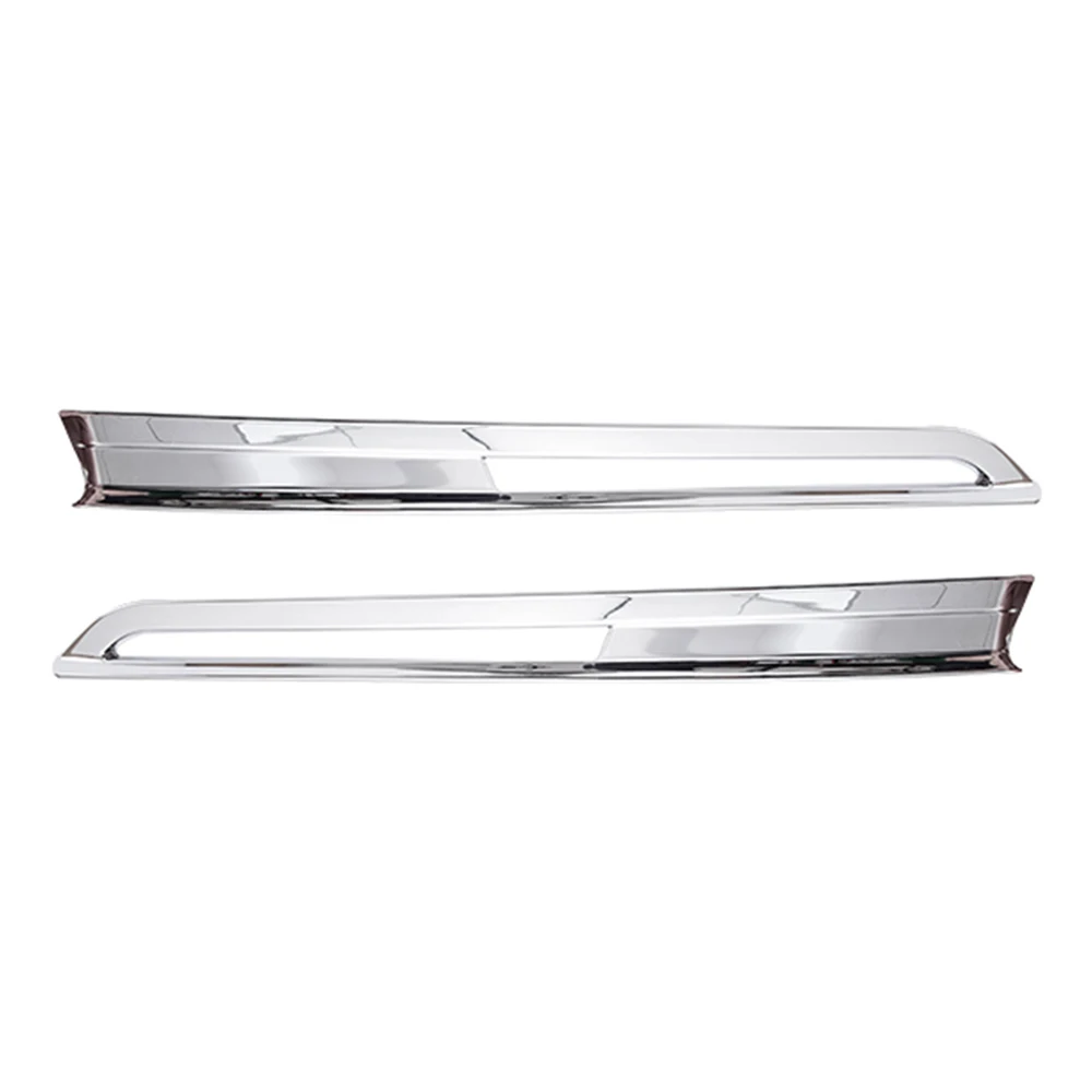 

For Mazda CX30 CX-30 2020 2021 Front&Rear Fog Light Cover Trim Sticker Rear Bumper Fog Lamp Frame (Chrome)-N25R