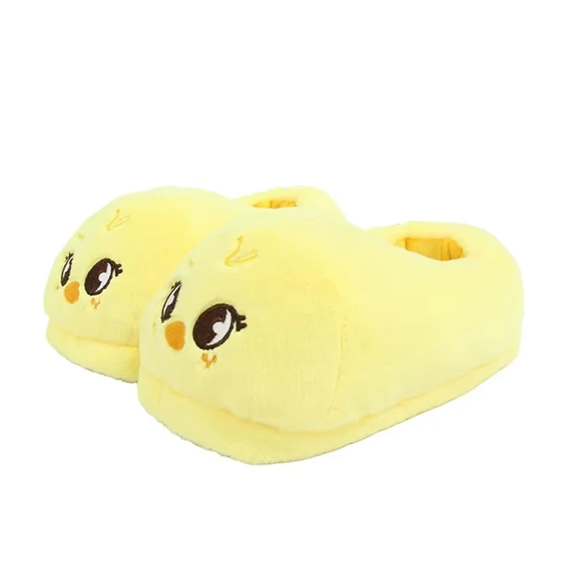 스쿠즈 한국 울프찬 봉카리 한쿠오카 키체인 인형 귀여운 봉제 슬리퍼 따뜻한 실내 겨울 신발 팬 선물