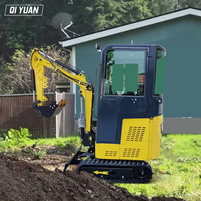 Быстрая доставка мини-экскаватора 1,2 тонны, индивидуальный двигатель Kubota, мини-экскаватор Ce Epa Euro 5, подходящий для семейных ферм