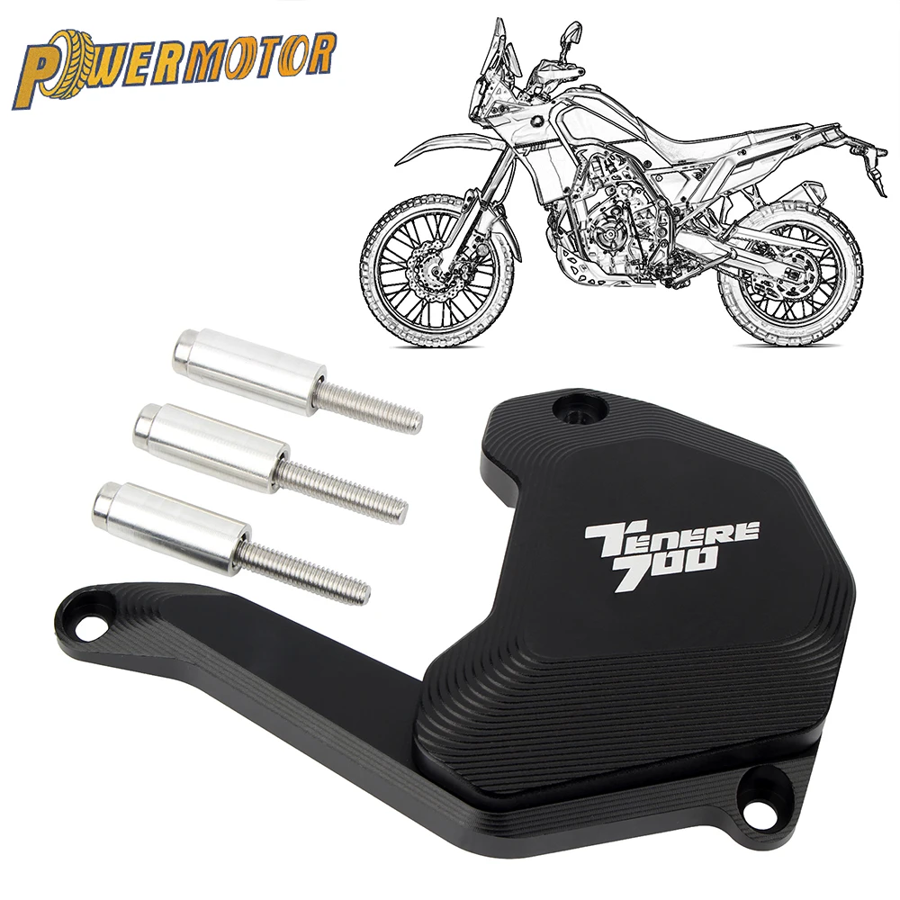 

Защитные детали корпуса водяного насоса мотоцикла для Yamaha Tenere 700 2019 2020 2021, чехлы из алюминиевого сплава водяного насоса для мотокросса