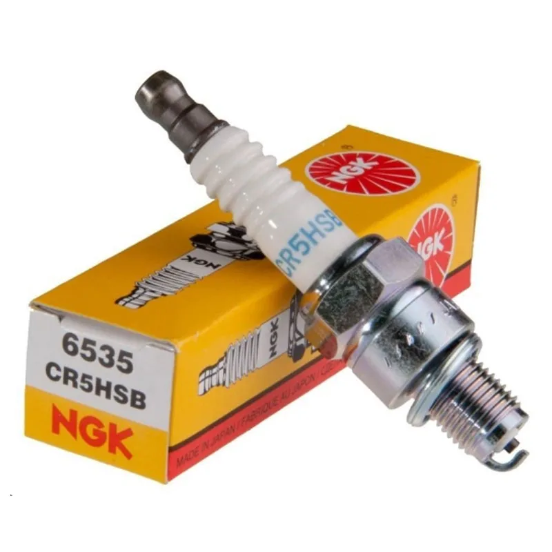 

4/6 шт. NGK мотоциклетная свеча зажигания CR5HSB 6535 для YAMAHA HONDA KAWASAKI CR5HSA CR5HSB9 CR5HS U16FSRU U16FSRUB
