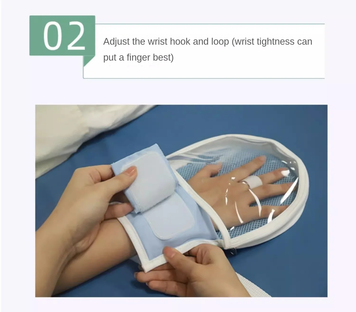 Multifunktionale Handschuhe mit Reißverschlussöffnung, PVC, perforiert, transparent, visuell, atmungsaktiv, Mesh-Belüftung, Mittelfingerfixierung – Detail 7
