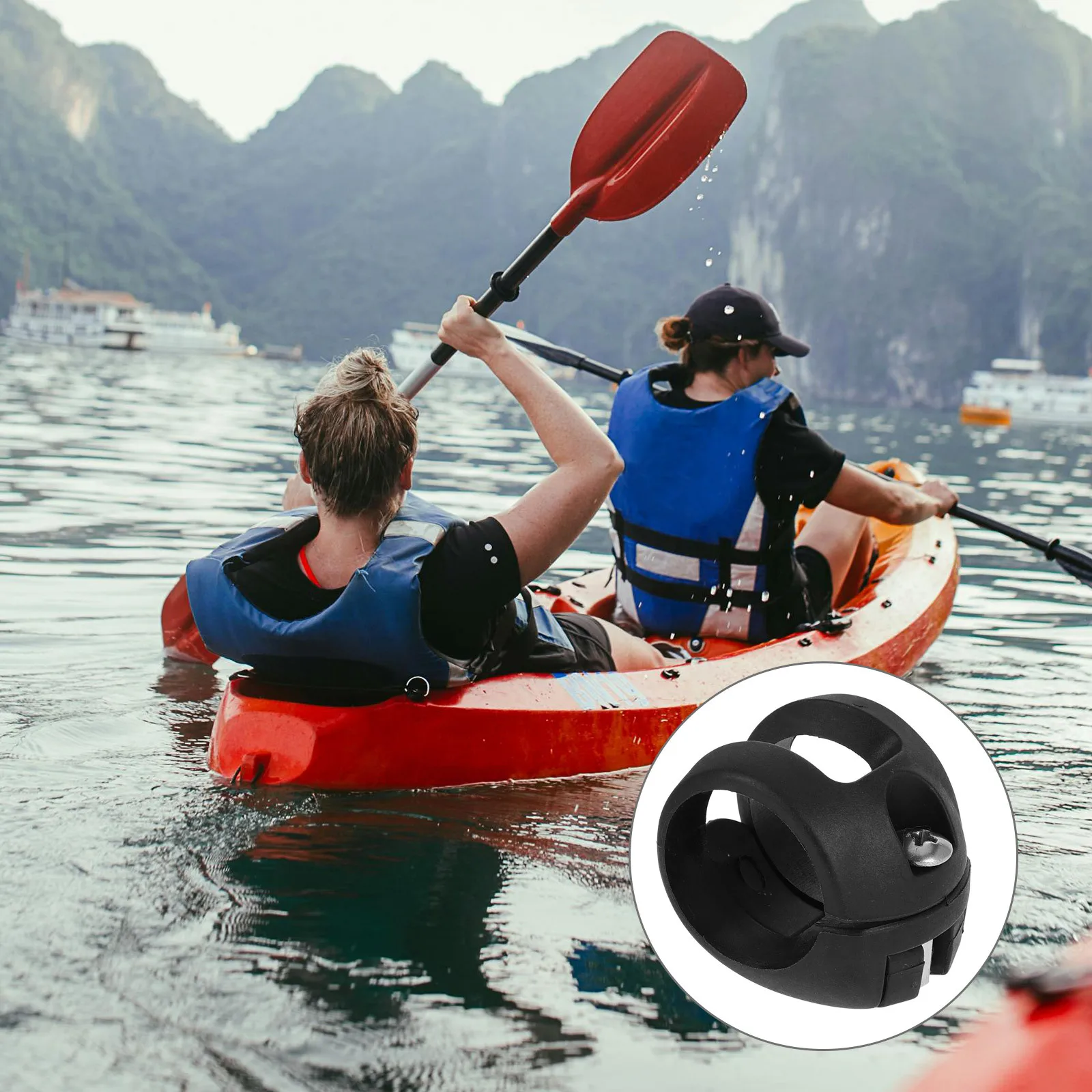 

Sup Paddle Clamp Adjustable Shaft Lock Catch Quick Release Surf Paddle Lock Sturdy Paddleboard Accessory Kayaking Accessory