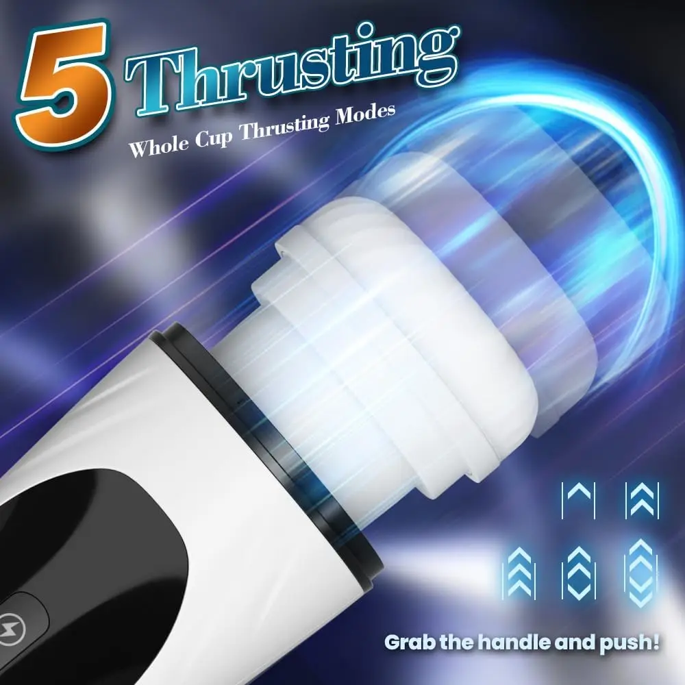 4IN1 อัตโนมัติดูด Thrusting ชาย Masturbator อมควยการสั่นสะเทือนสําเร็จความใคร่คัพช่องคลอดนวดหีเพศของเล่นผู้ใหญ่สําหรับผู้ชาย