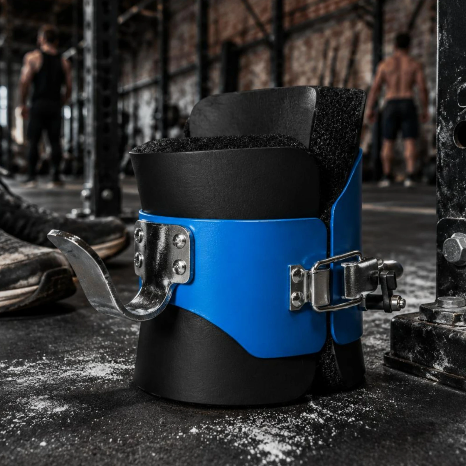 

Inversion Hang up Boots Adjustable Buckle Pull up Bar Inversion Boots Pull-up Bar Ankle Hook Heavy Duty Ankle Hook Strap for Gym