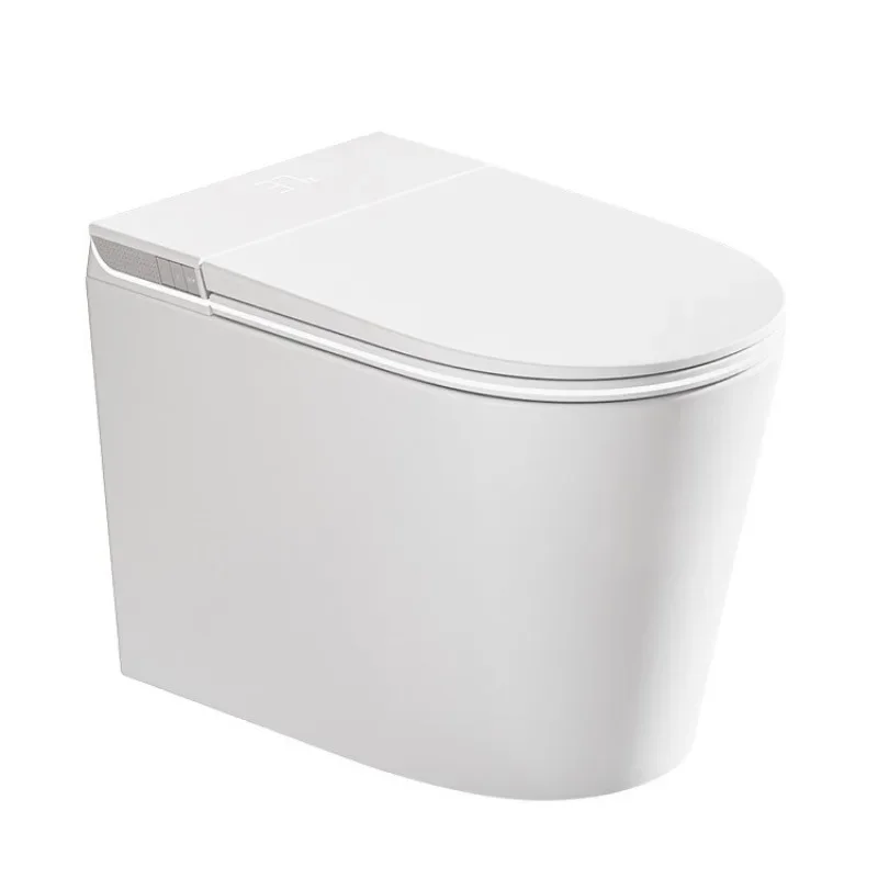 

Fully automatic flip with built-in foam shield with water tank toilet