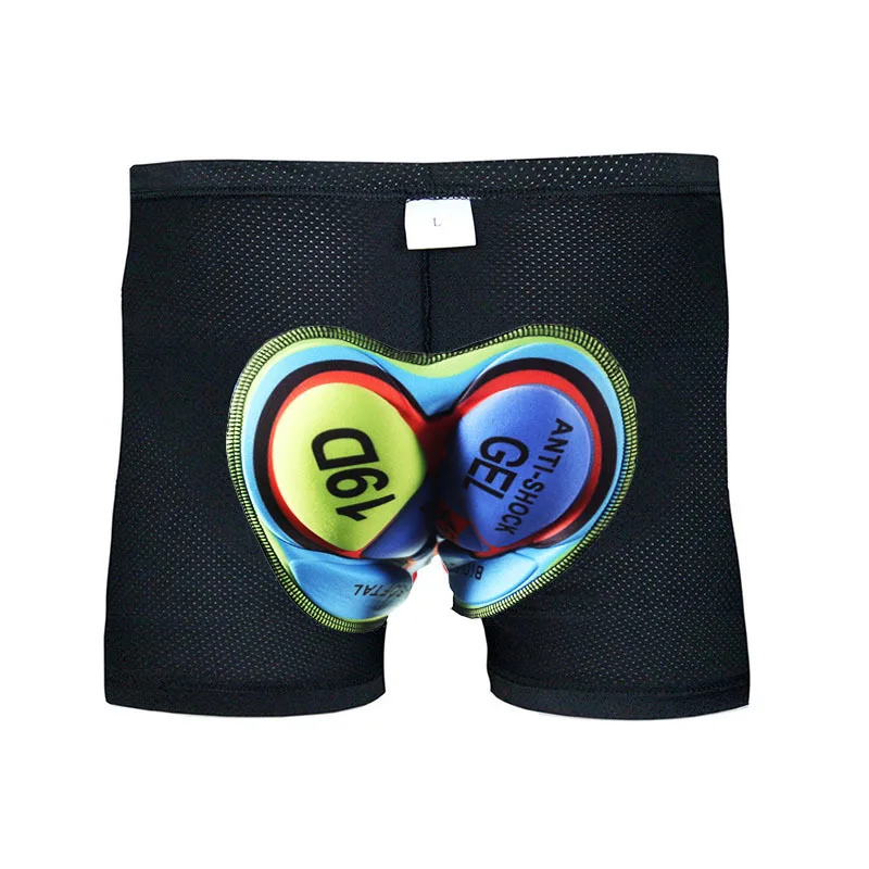 

Biker Underwear Shorts Wholesale Thickened Silicone Cushion Men's and Women's Breathable Mountain Bike Shorts