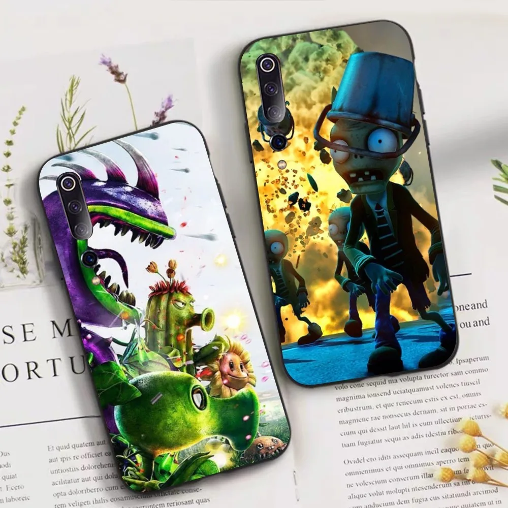 Game P-Plants Vs Z-Zombies Phone Case For Xiaomi Mi 5X 8 9 10 11 12 lite pro 10T PocoX3pro PocoM3 Note 10 pro lite