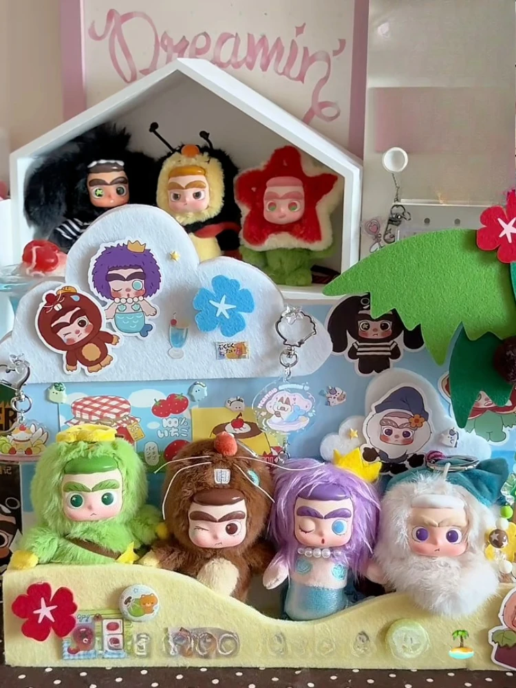 52TOYS CiCiLu Mystery Island Serie Blind Box Schattig Anime Figuurtje Mystery Box Speelgoed Vinyl Pluche Verrassingstas Hangertje Pop Meisjes Cadeau - afbeelding 2