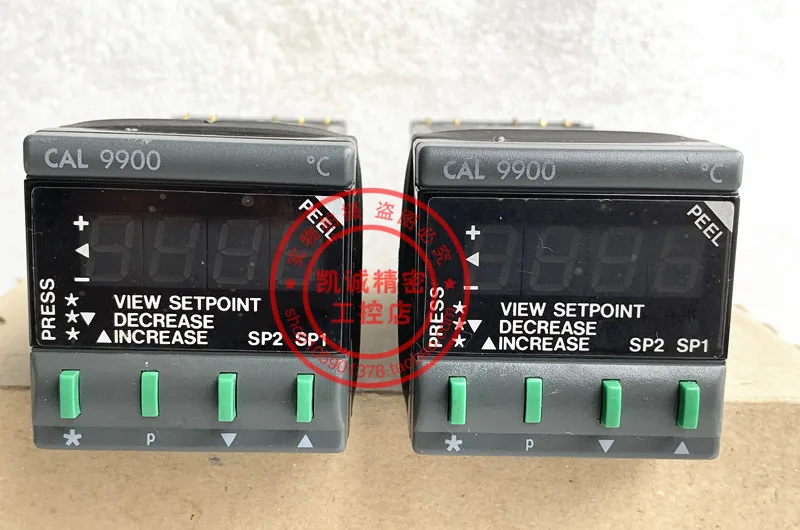 CAL Controls Microcomputer Cold Storage Temperature Controller CAL 9900 Temperature Controller 992.21C