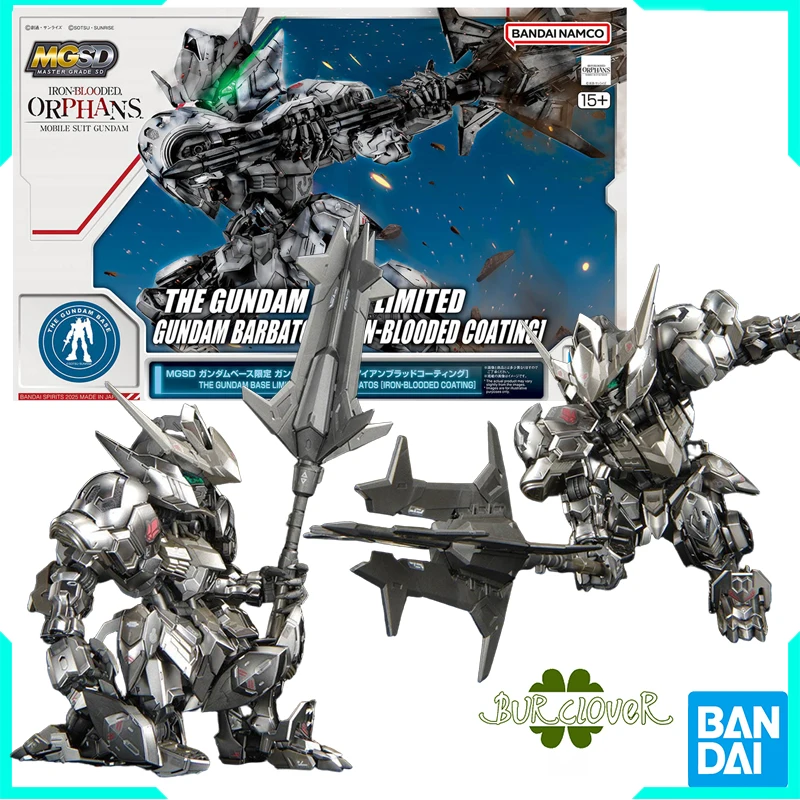 

Bandai Original MGSD THE GUNDAM BASE LIMITED GUNDAM BARBATOS [IRON-BLOODED COATING] Anime Action Figure Assembly Model Toys