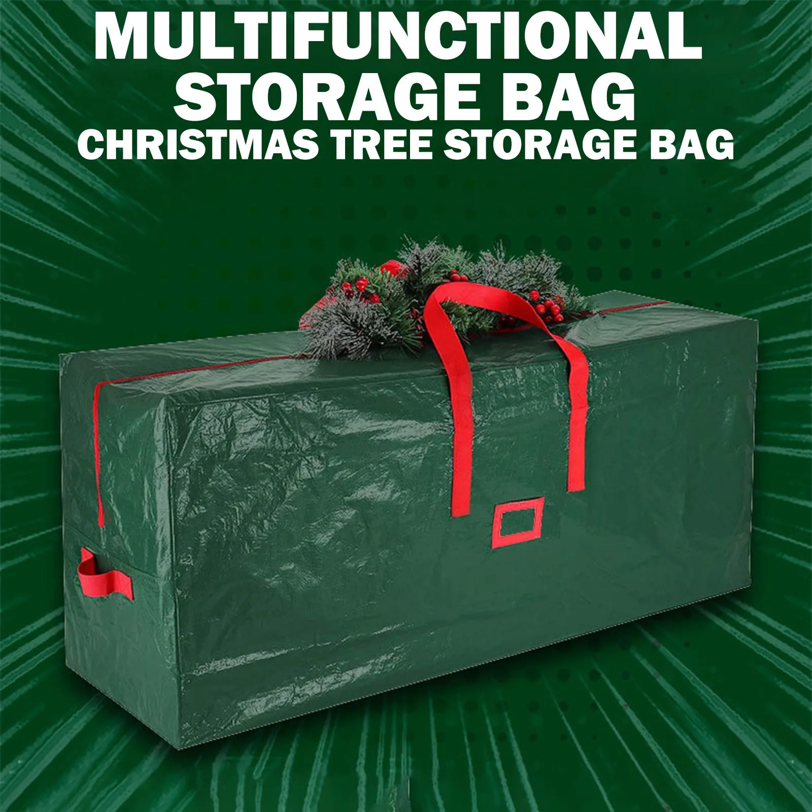 Christmas Tree Storage Bag Organizer Bag Waterproof Christmas Decoration Storage Bag Household Dustproof Debris Storage Bag