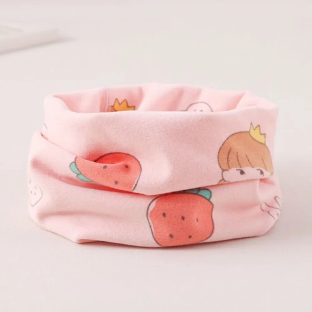 

Soft and Skin Friendly 0-12years Winter Kids Scarf Windproof Dacron Cotton Children Warmer Neck Scarf Breathable Warm