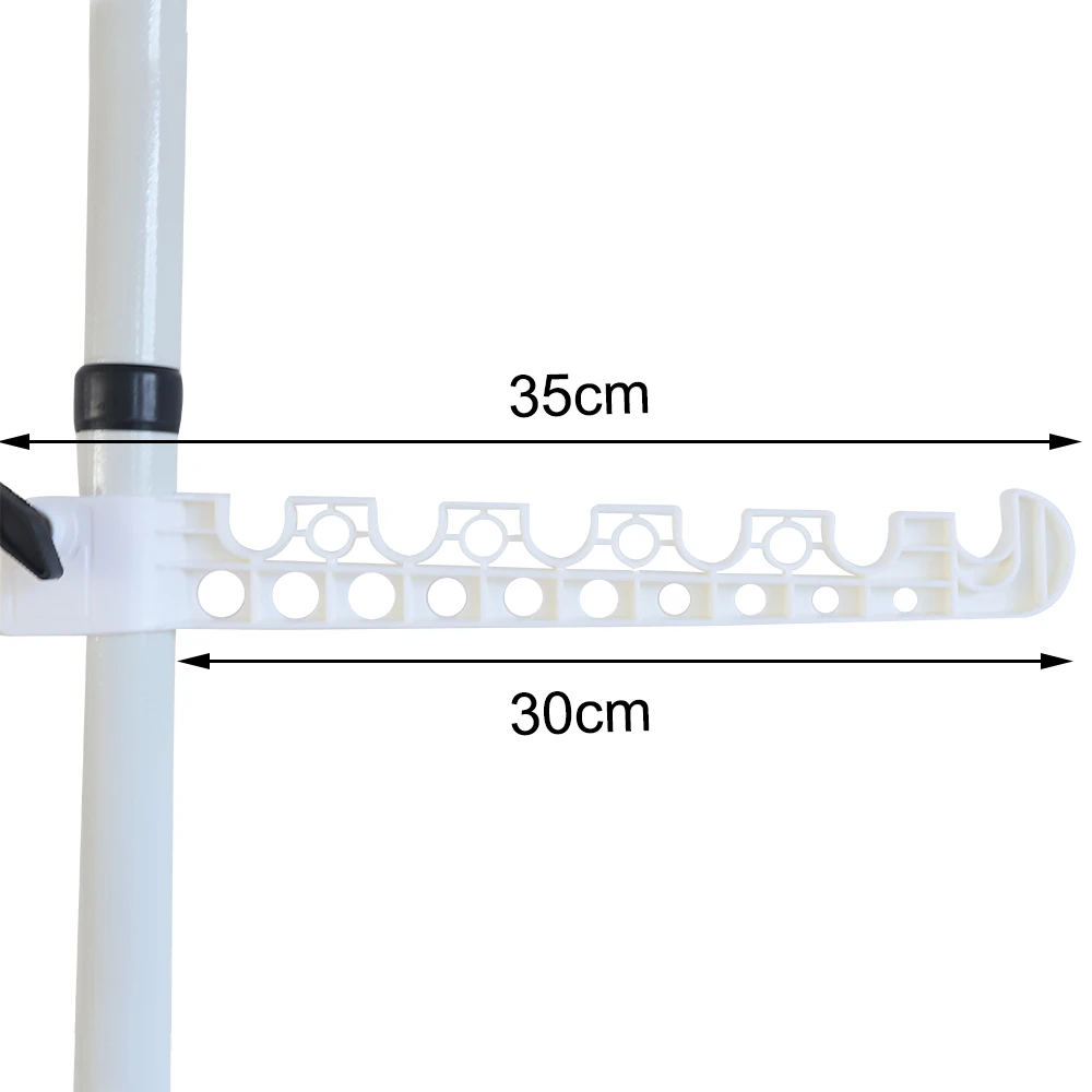 Tensão Rod Planta Suporte Pole, Início Flor Display Stand Rack, Pot Holder, 7-Tier