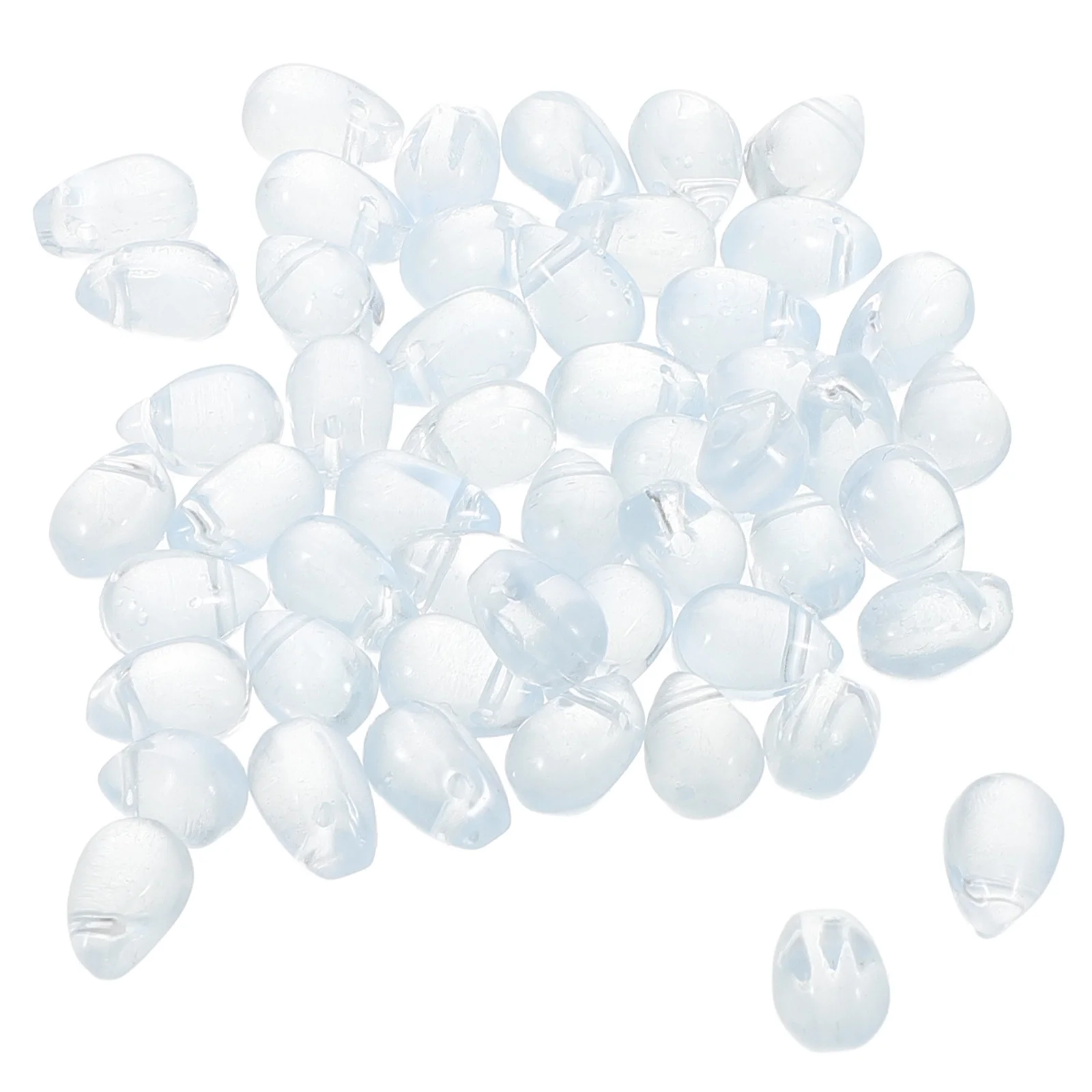 

50 шт., стеклянные бусины в форме капли, уникальный светлый цвет, ожерелье «сделай сам», браслет, серьги, принадлежности, подвески, подвески для изготовления ювелирных изделий