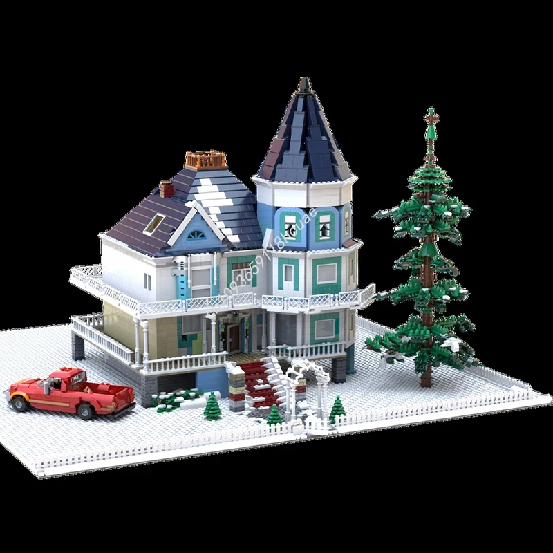 4241 stücke MOC Murmeltier Tag Schöpfer Modell Bausteine DIY Kinder Bildung idee Montieren spielzeug Ziegel Weihnachten geschenke