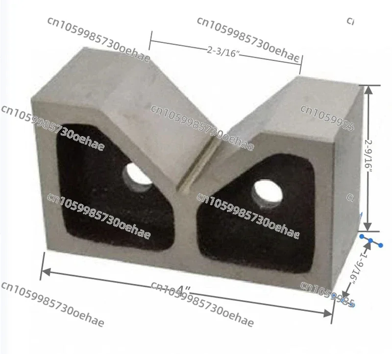 4inch Length CAST Iron V Block 90 V-Block