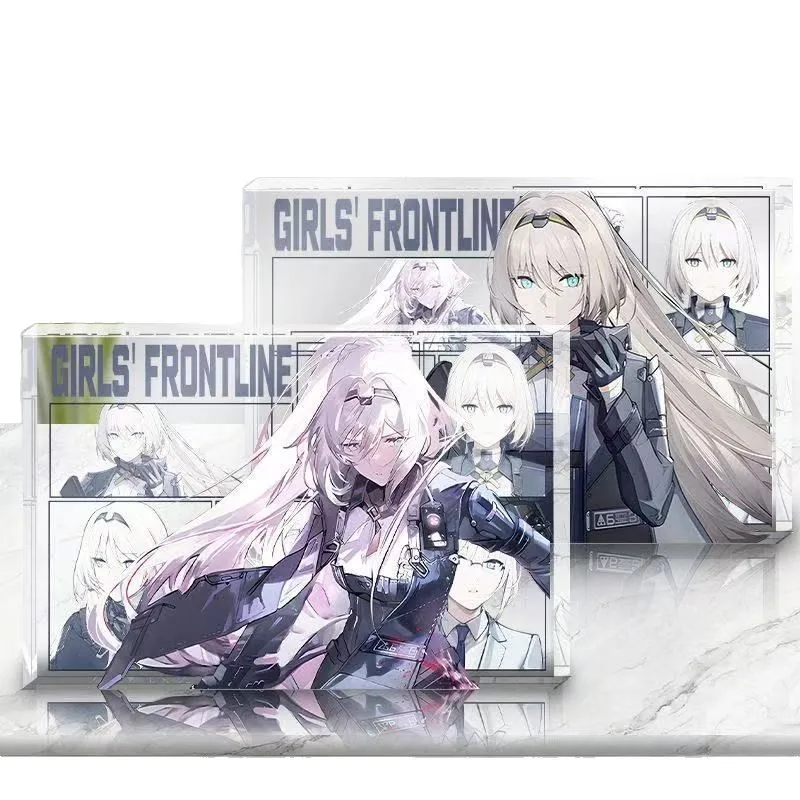 Figurine en acrylique 'AN-94' Eve, expression gênée, version 'Exilium', accessoires de jeu 'Girls' Frontline 2', décoration, jouets en briques acryliques, cadeau