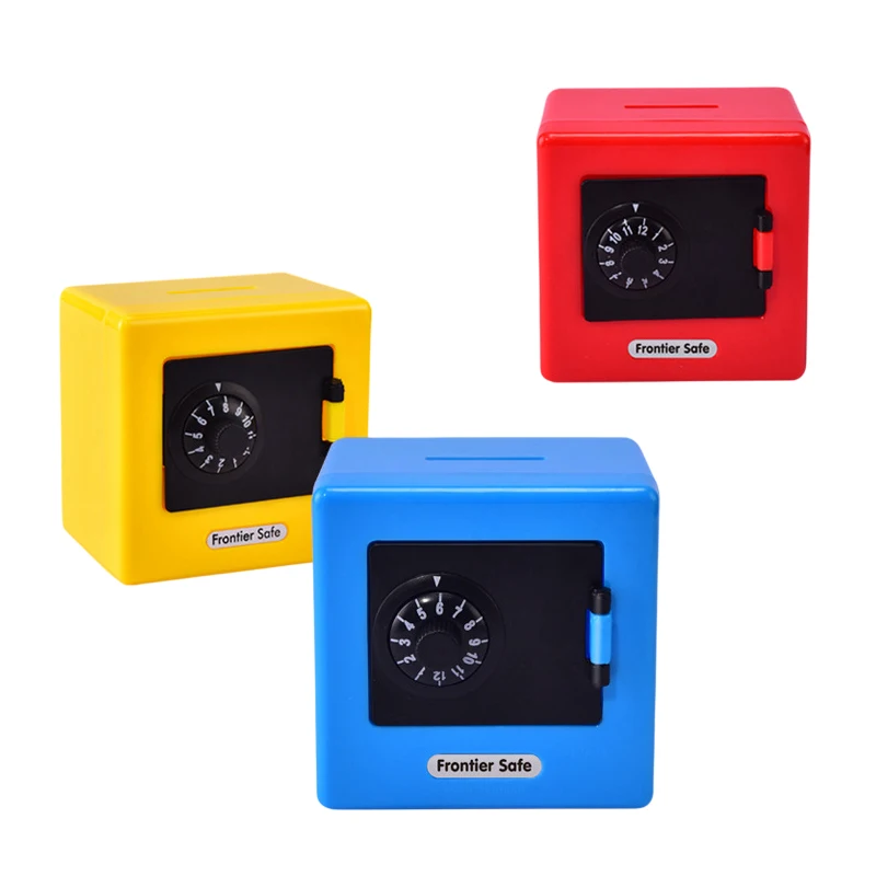 بنك أصبع ميكانيكي صغير للأطفال - صندوق أمان لتوفير العملات المعدنية والنقود |   هدية للأطفال