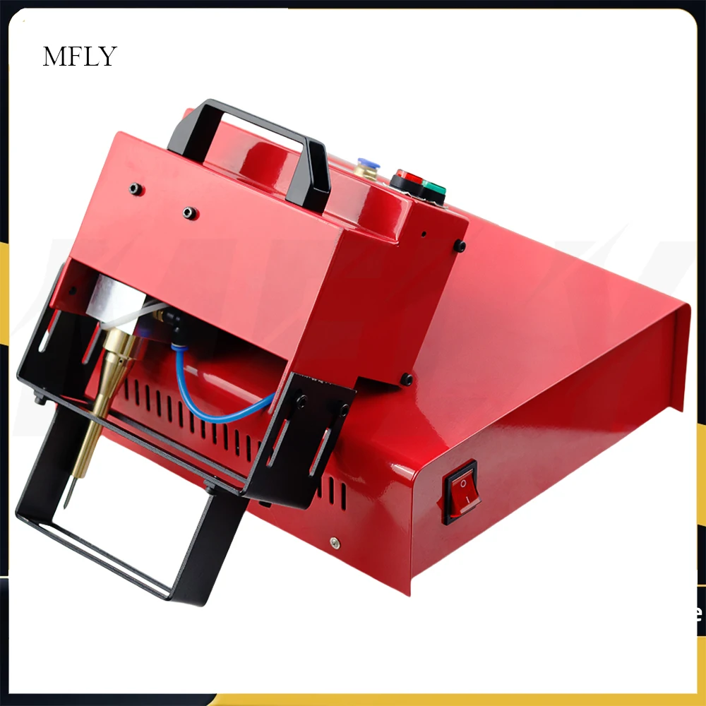 Pneumatic Marking Machine 100x20mm Metal Marking Engrave Machine Air Dot Peen Marking Machine For VIN/Code/ChassisNumber110-220V