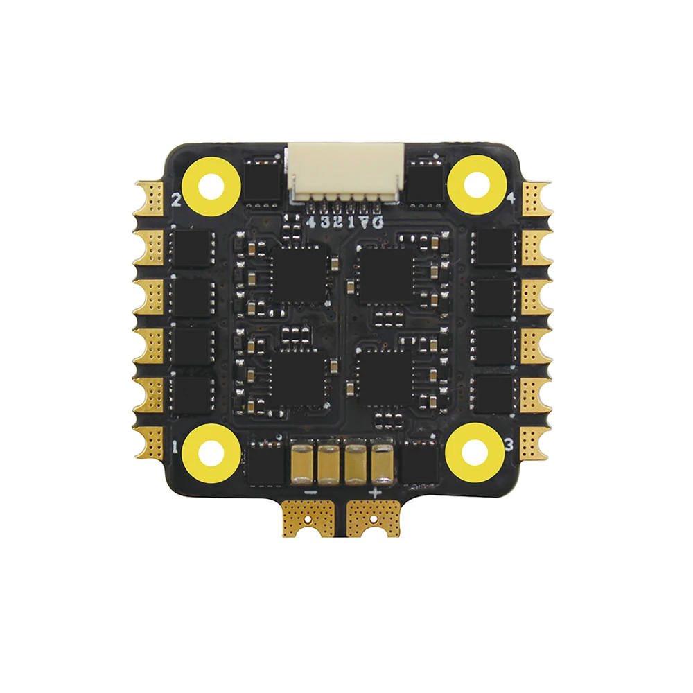 HAKRC 15A 4 en 1 ESC 2S-4S Lipo Unidad PWM de bajo ruido Rueda libre activa para extender la resistencia para accesorios de drones FPV Freestyle