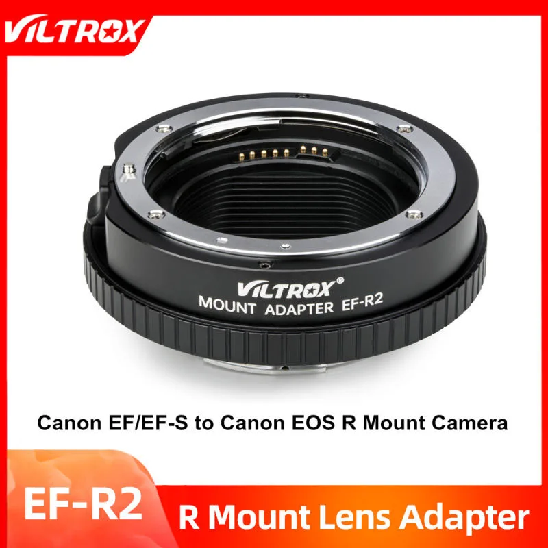 Viltrox EF-EOS R R2 PRO Auto Focus Full Frame Lens Adapter Control Ring for Canon EOS EF Lens to R Mount Camera R RP R5C R6 C70