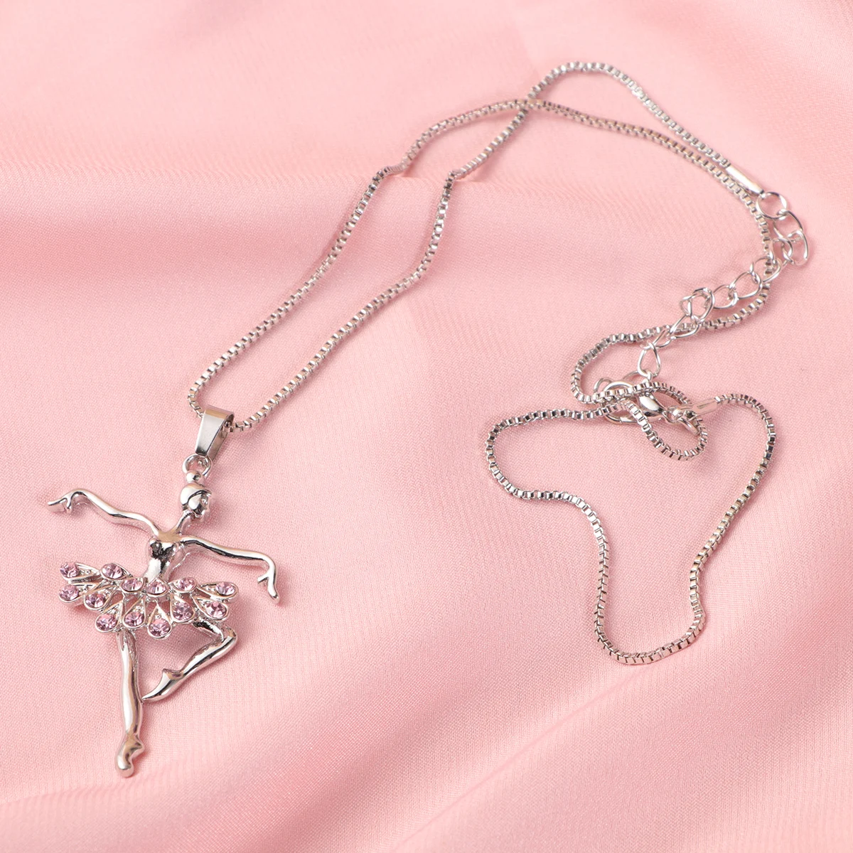 

ballet necklace ballerina pendant ballerina necklace ballet girls necklace alloy necklace