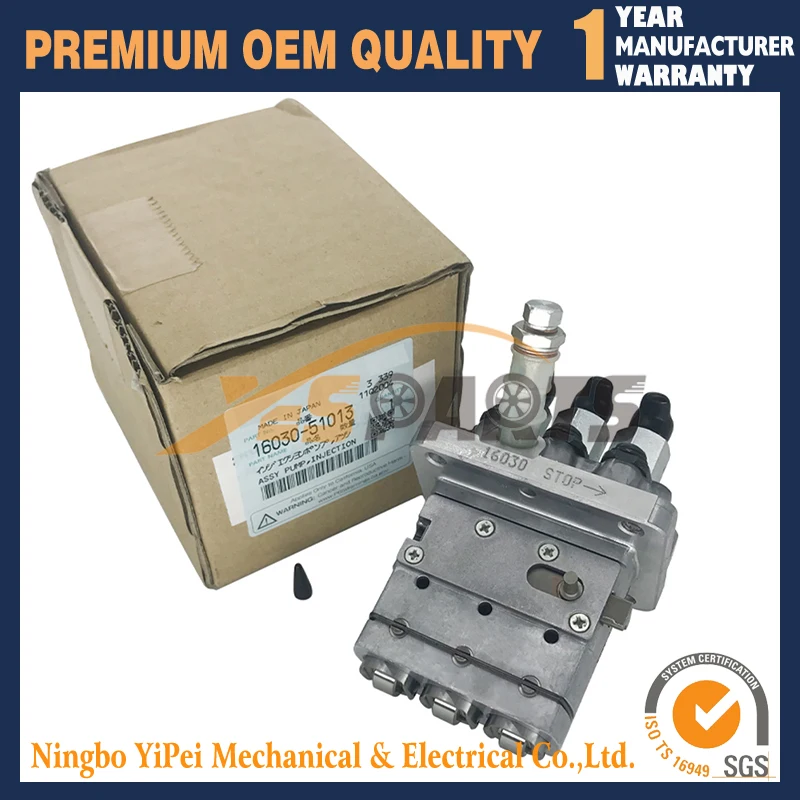 

Fuel Injection Pump 16032-51013 16030-51013 for Kubota D1105 Engine