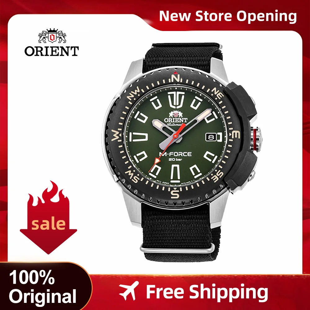 

Orient M-Force Automatic Black Dial Men's Watch RA-AC0L03B00B