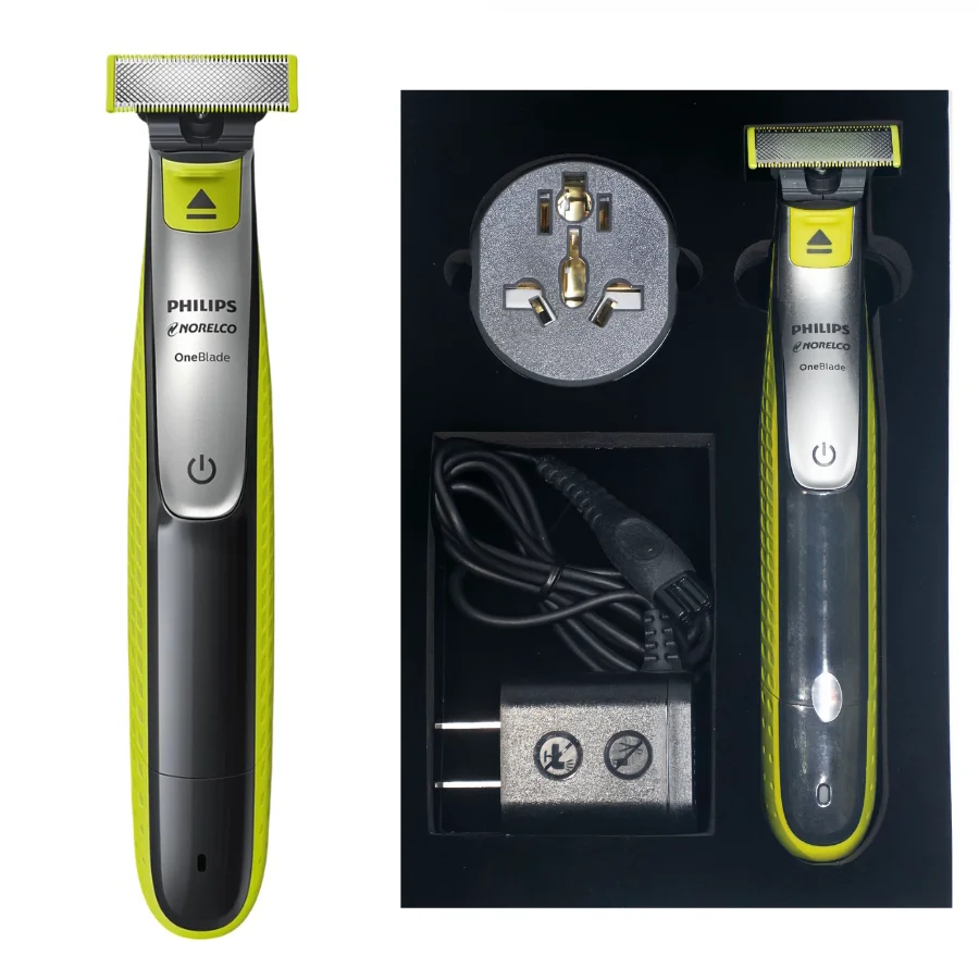 Philips Norelco One Blade QP2520/70, No original box，wet/dry with 3 trimmers, up to 45 minutes of usage time