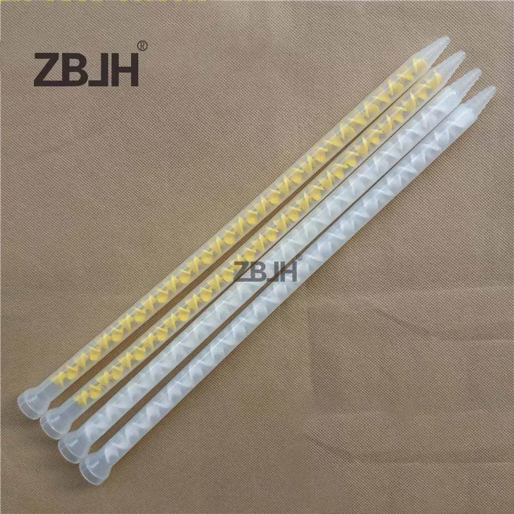 50pcs Mix Nozzle MC/MS10-32 Static Mixers for Machine Systems & Cartridges 10mm ID X 32 elements