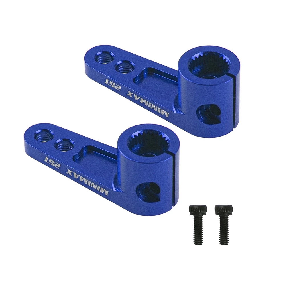 

A45F-2Pcs Металлический 25T сервопривод, совместимый с сервоприводом Futaba Savox Power HD для 1/8 1/10 RC Off-Road Drift Car
