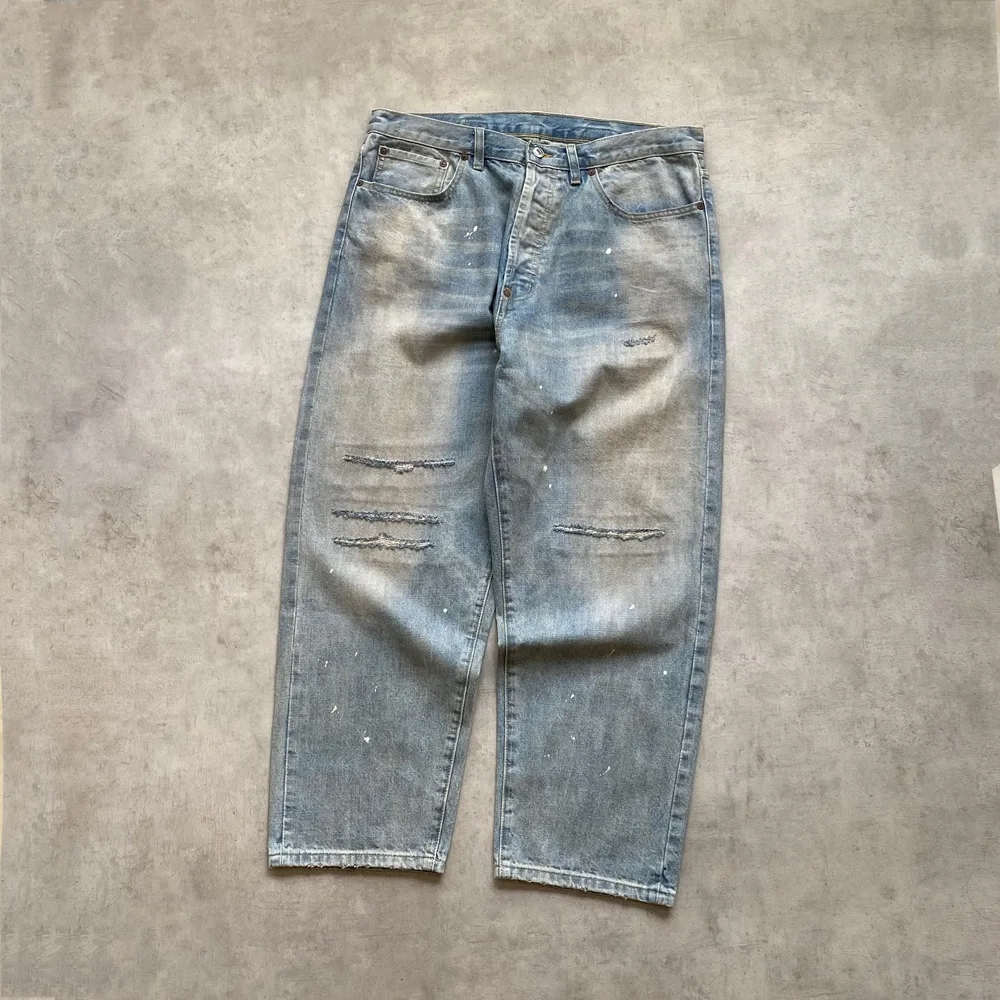 

A.PRESSE No.37 Washed Wide Denim Jeans 25SS