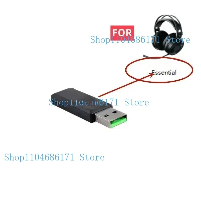 L USB Receiver For Razer Nari Essential Wireless Gaming head-mounted Headphones  RC30-026901