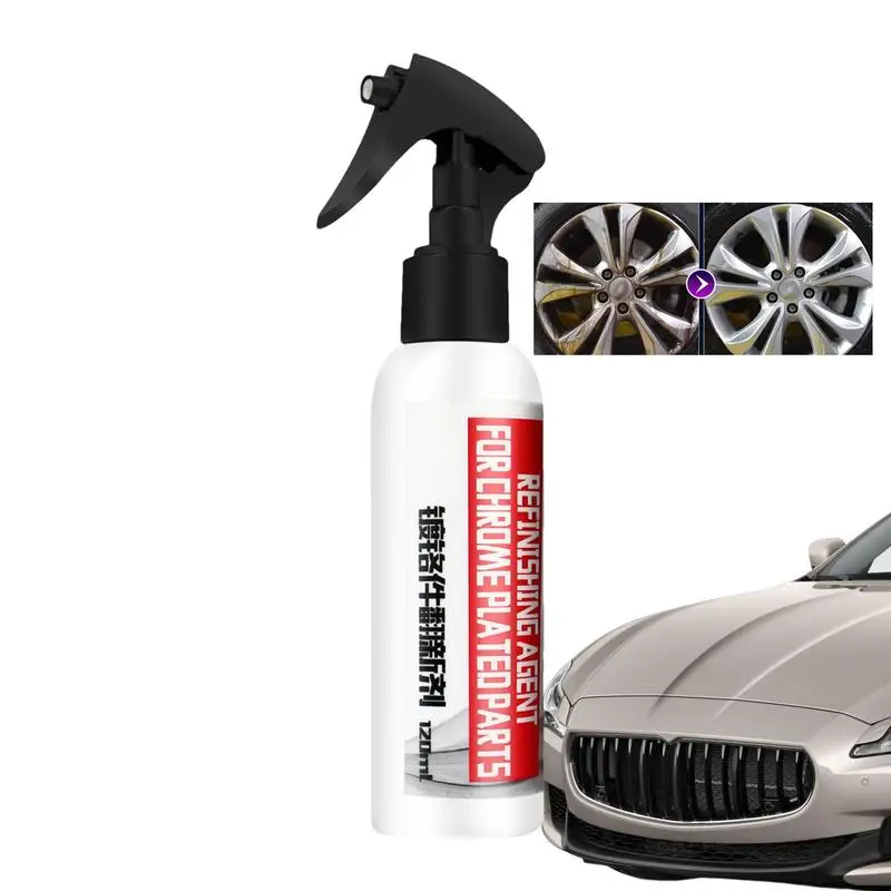 

120ml Rust Remover Potent Car Detailing Maintenance Multi-Purpose Supplies Auto Accessories Gadget Anti-Rust Metal Chrome