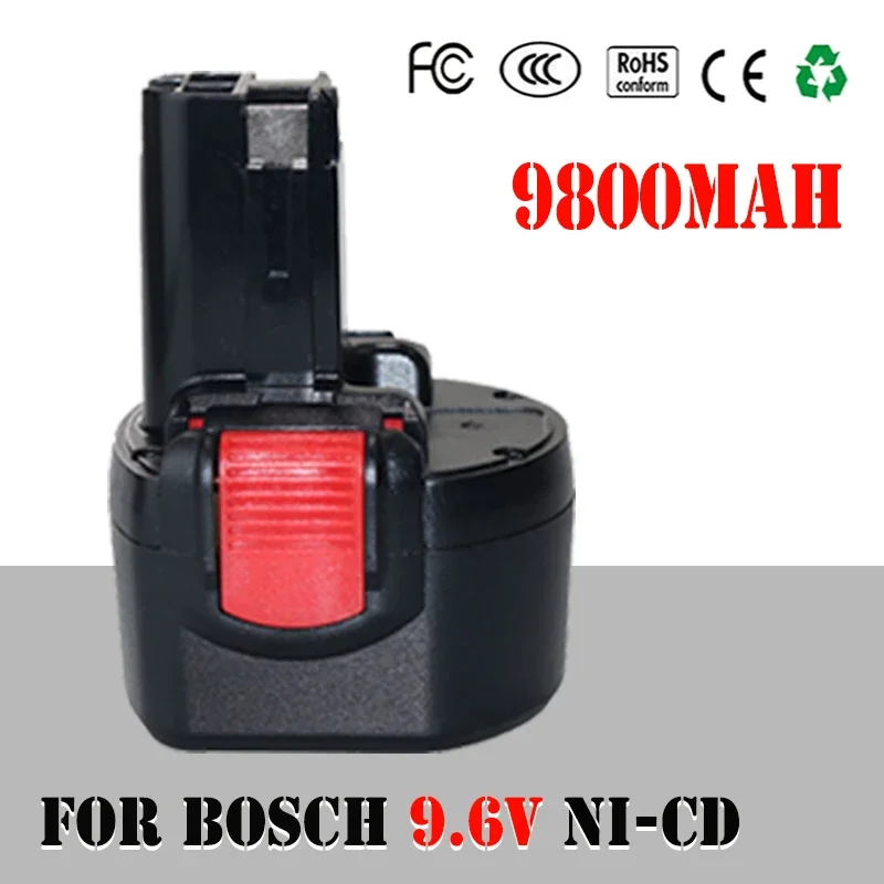 9800mAh For Bosch 9.6V Power Tool Batteries BAT038 BAT040 BAT140 BAT043 D70745 PSR12 BAT048 BH984 BAT048