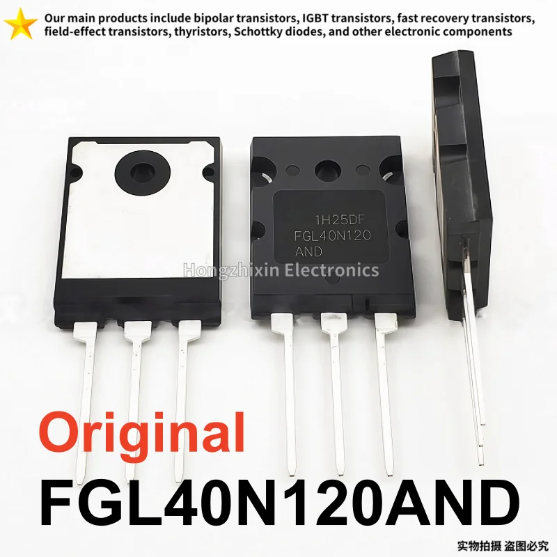 Original 5/10 Uds FGL40N120AND 40A1200V 40N120AND FGL40N120 40N120 TO-264 máquina de soldadura IGBT tubo único