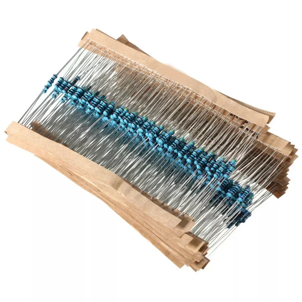 1% Tolerance Resistor 1/4W Resistor For DIY Electronics Easy To Use Lightweight Structure Reliable Performance