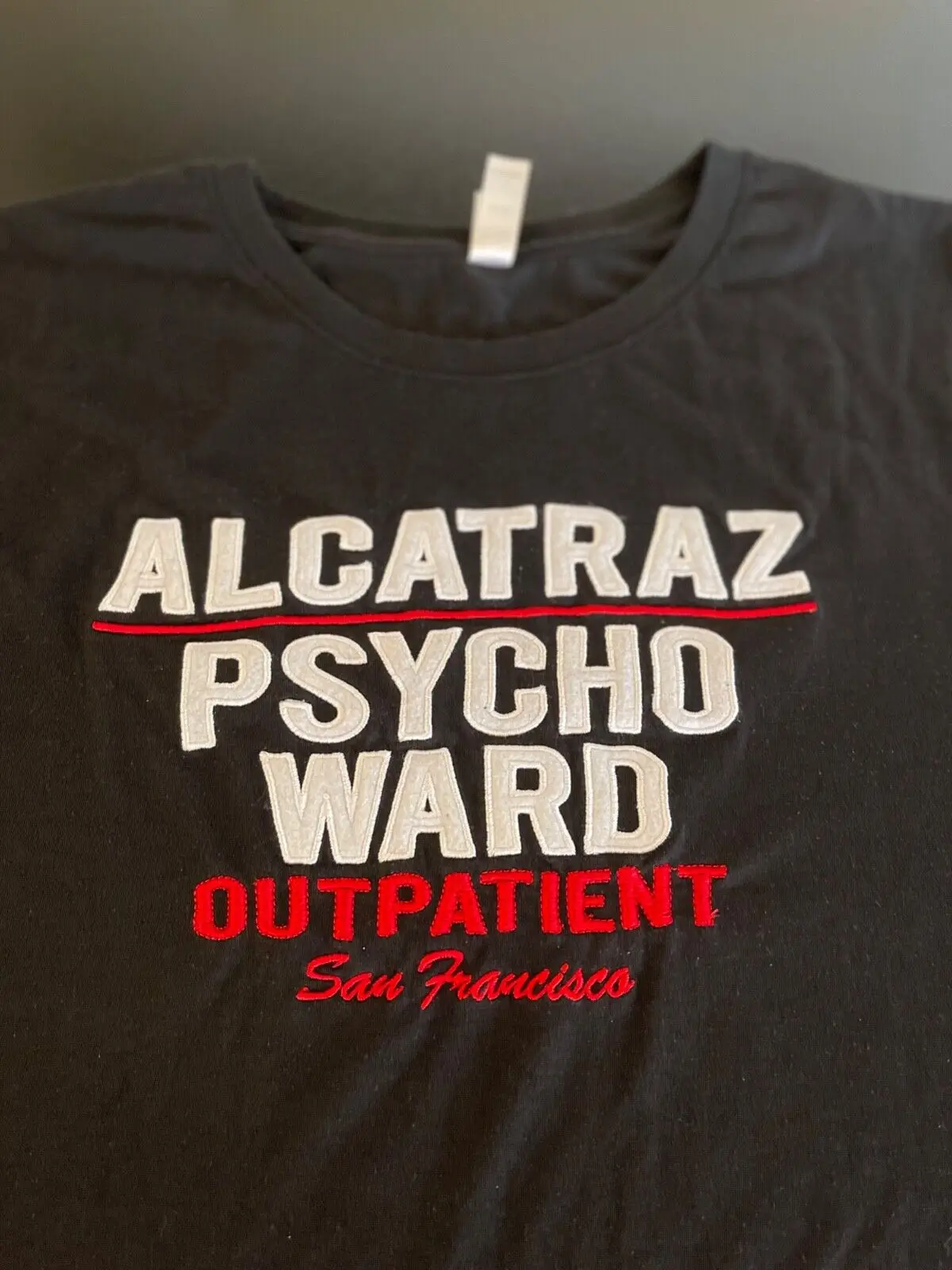 T Shirtmax Alcatraz Psycho Ward Outpatient San Francisco Shirt Size XL