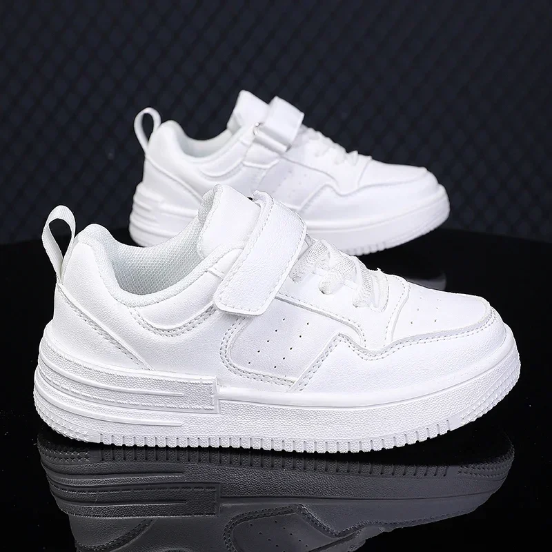 Chaussures de course décontractées pour enfants, baskets blanches pour enfants, chaussures de sport pour filles, chaussures respirantes pour