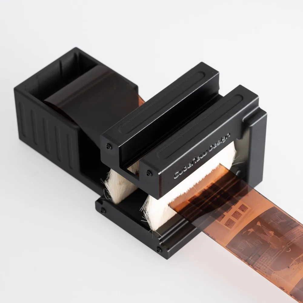 فرشاة الماسح الضوئي لإزالة الغبار من الفيلم السلبي ومجموعة شريط الأيونات المضادة للكهرباء الساكنة - تنظيف فعال لأفلام 135، 120، 4 × 5 #6