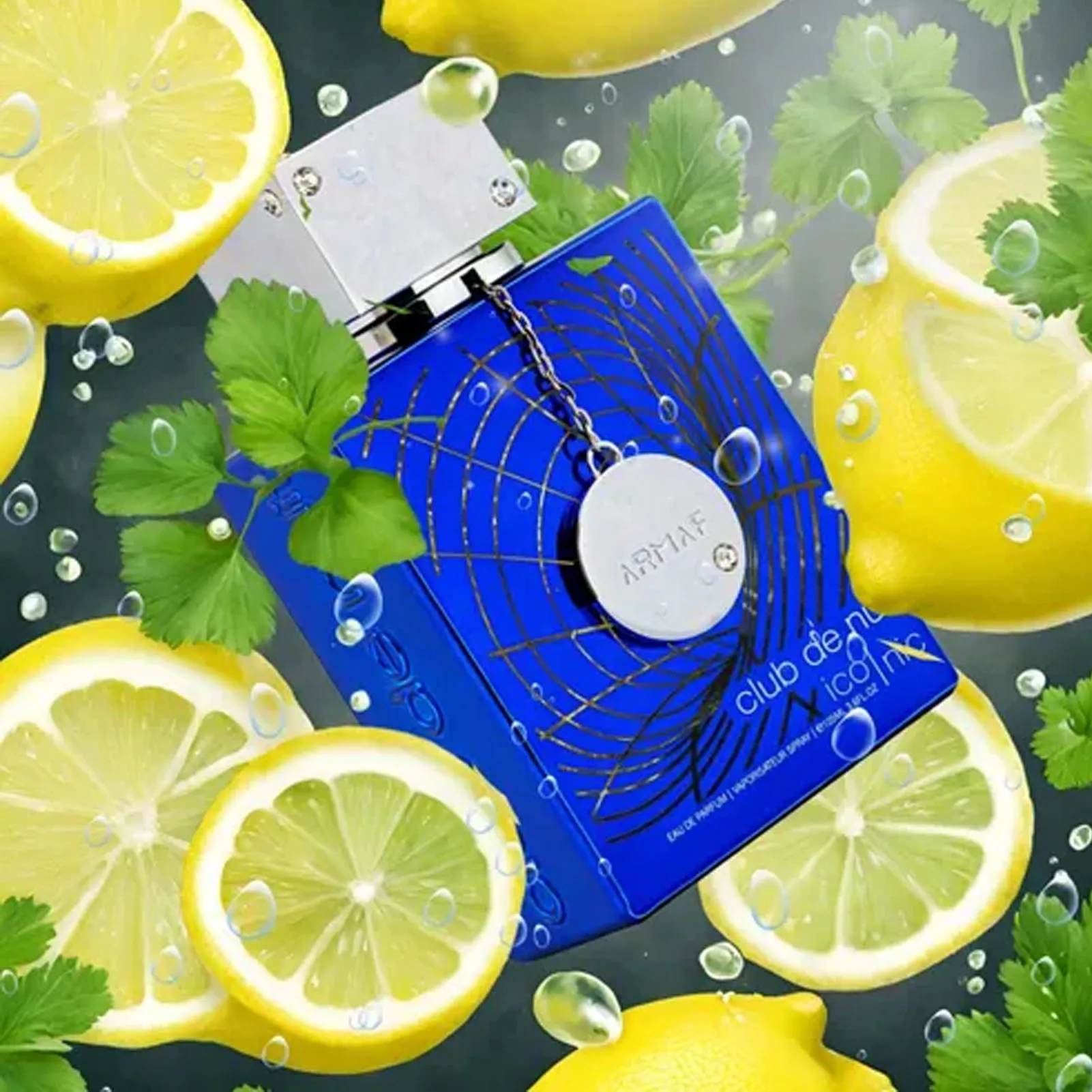 Armaf club de nuit ico |   Nic Perfume Feminino - 3.6fl.Oz Eau De Toilette e Spray Corporal |   De longa duração