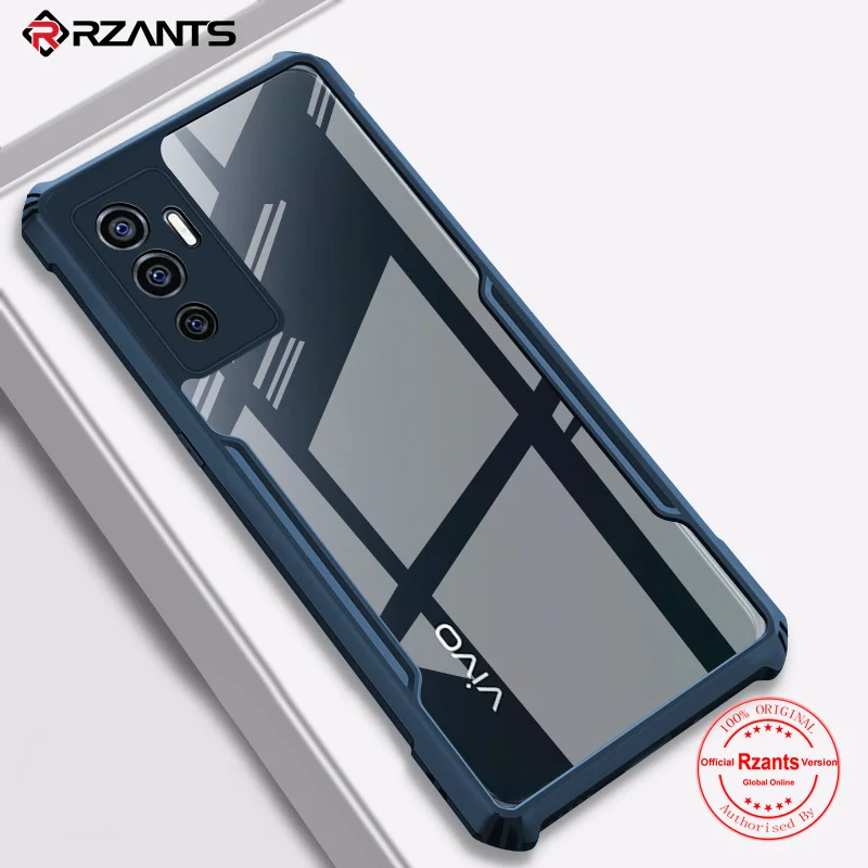 Rzants For VIVO V23E 4G Case Camera Protection AirBag Conor ShockProof Slim Soft Cover Phone Shell