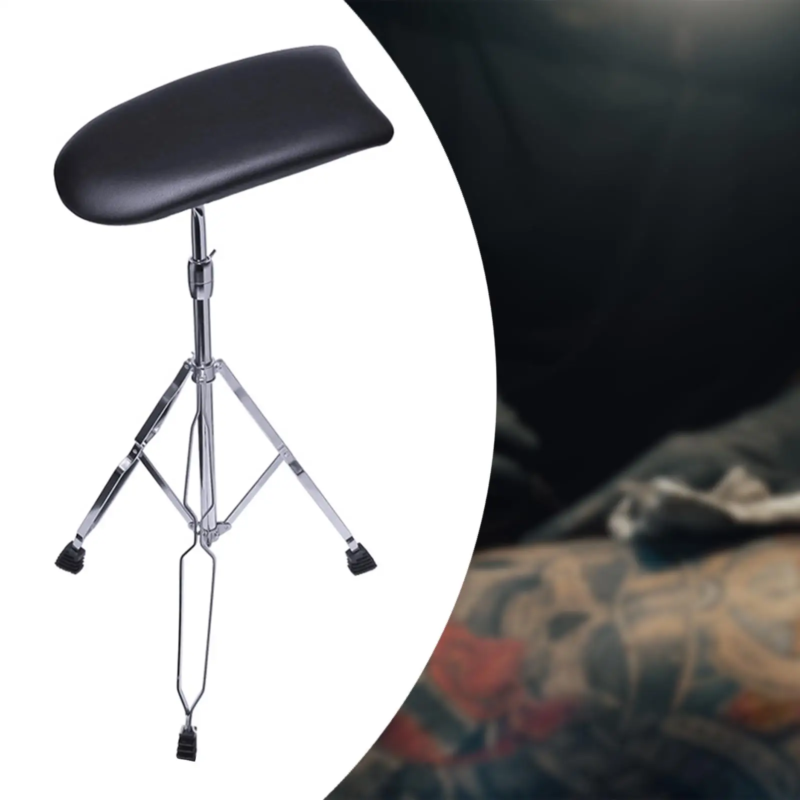 

Tattoo Arm Rest Stand Tattoo Equipment Anti Slip Foot Sturdy Adjustable Height Stainless Steel for Personal Care Beauty Salon