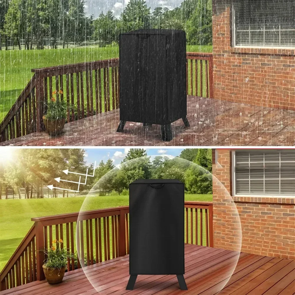 

Dust Cover Constructed From 210D Oxford Cloth With A Waterproof Vinyl Coating Perfect For Outdoor Grilling Enthusiasts