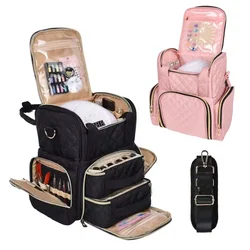 Custodia portatile per organizer per smalti per unghie, custodia per riporre borse, borsa per cosmetici, organizer da viaggio per accessori