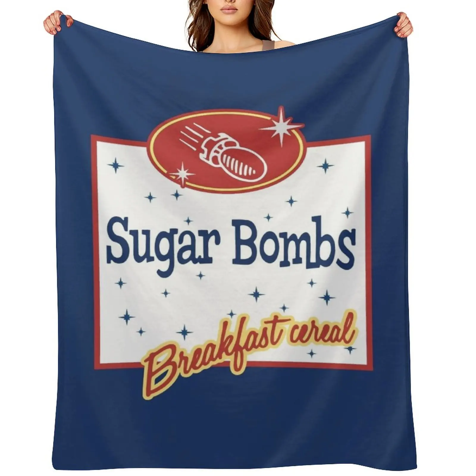 

Sugar Bombs Logo (Full) Throw Blanket Sleeping Bag Moving funny gift decorative Blankets