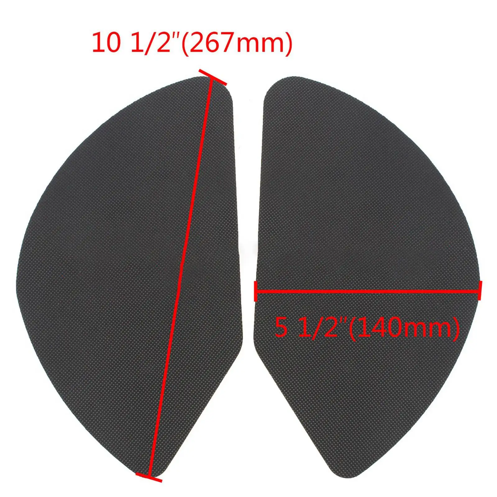 NEW HOT In Stock-Motorcycle Fuel Tank Sticker Anti-Skid Pad Fuel Tank Towing Side For Kawasaki Z650 2017-2019 Ninja 650 2017-201
