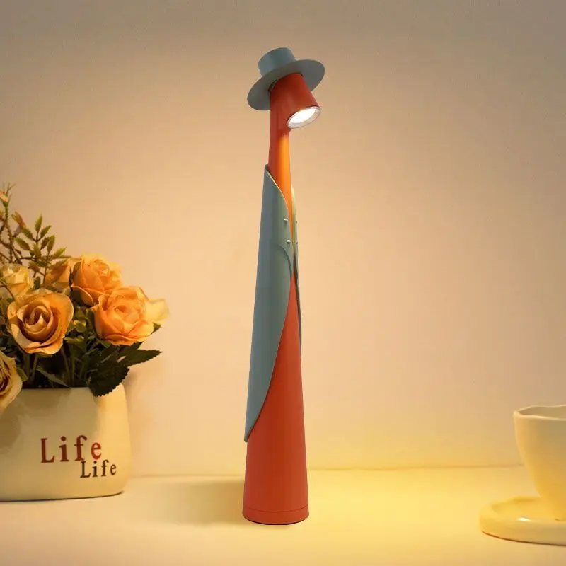 

Настольная лампа в итальянском стиле, высококачественный атмосферный светильник для спальни, перезаряжаемый прикроватный ночник